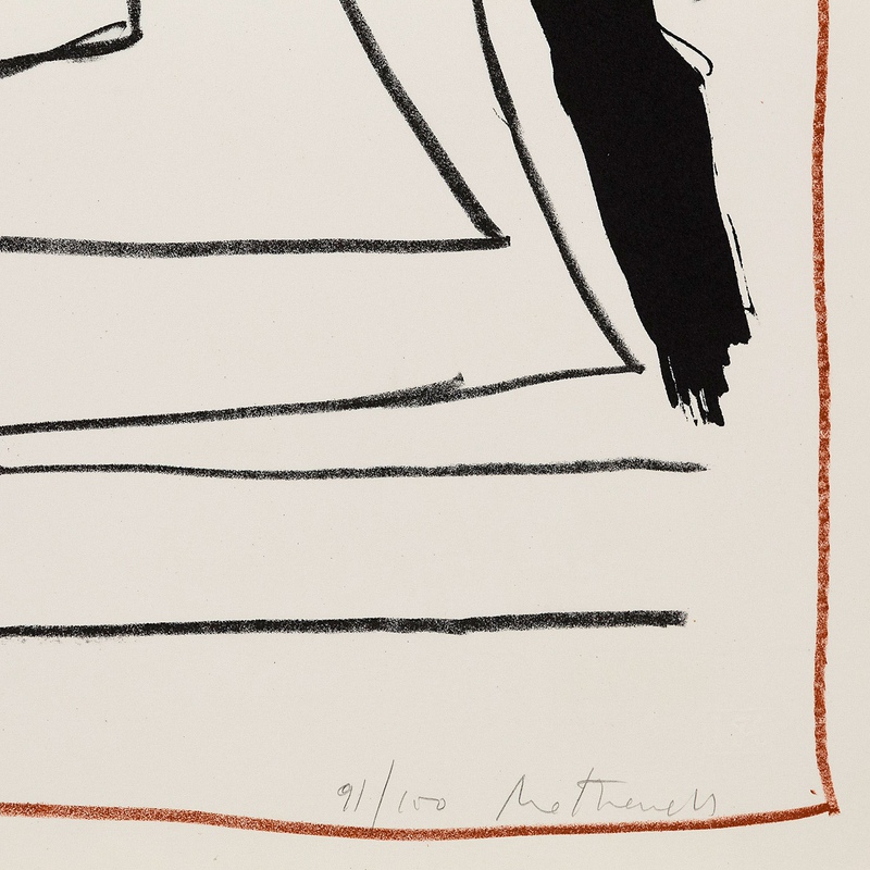 view:83309 - Robert Motherwell, Summertime in Italy (with Lines) - 