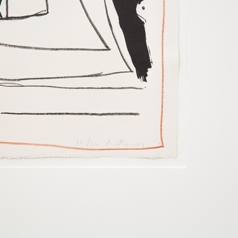 view:89276 - Robert Motherwell, Summertime in Italy (with Lines) - 