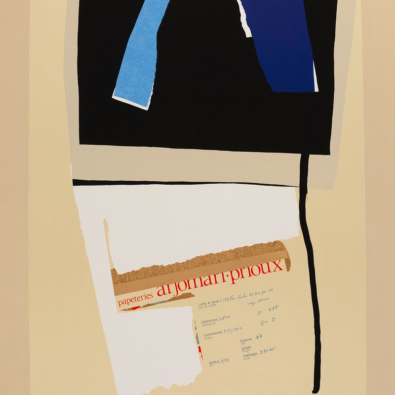 view:83381 - Robert Motherwell, America La France Variations VI - 