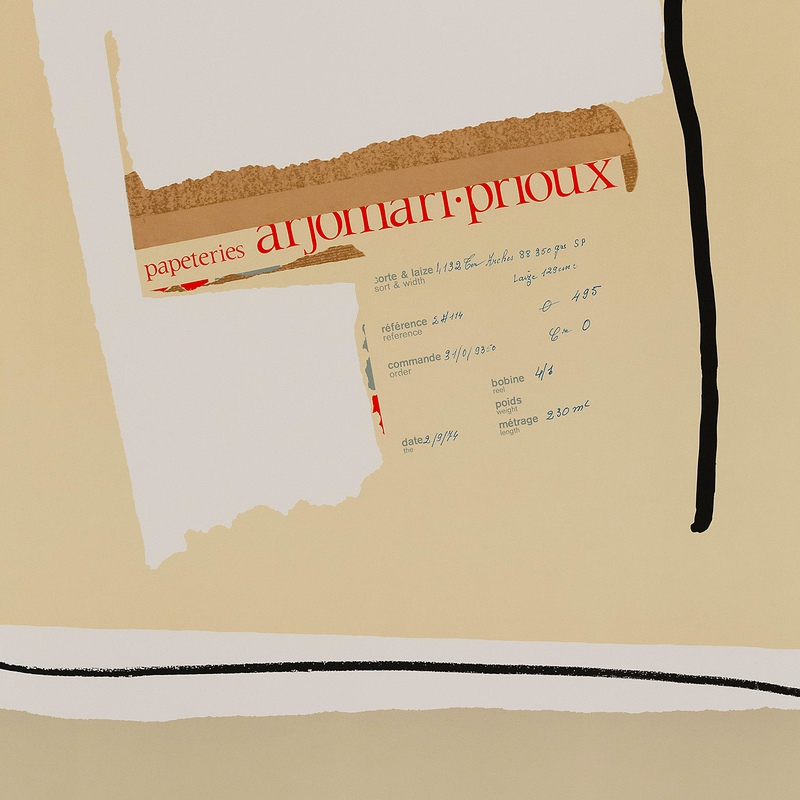 view:83384 - Robert Motherwell, America La France Variations VI - 