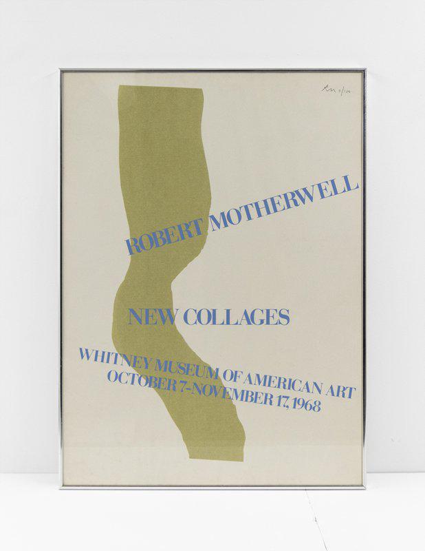view:56948 - Robert Motherwell, Whitney Museum Poster - 
