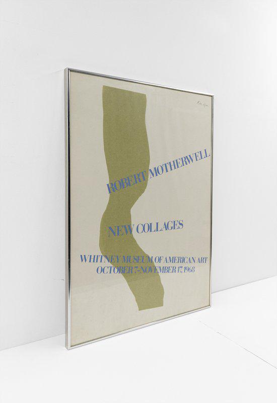 view:56949 - Robert Motherwell, Whitney Museum Poster - 