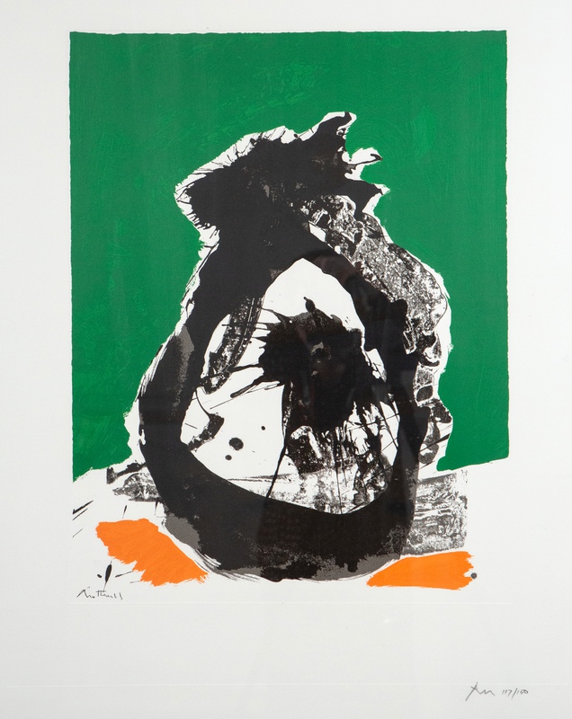 view:66425 - Robert Motherwell, The Basque Suite #2, Untitled B - 