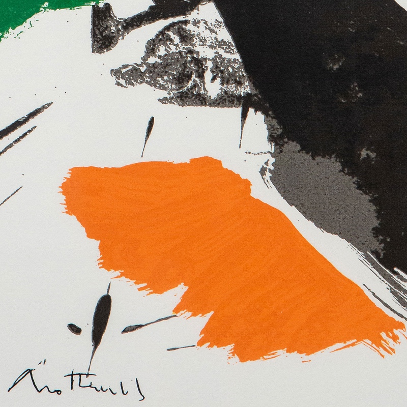 view:66426 - Robert Motherwell, The Basque Suite #2, Untitled B - 