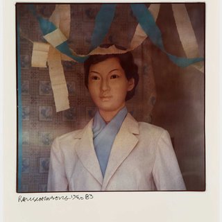 Robert Rauschenberg, Blue Lady (from Studies for Chinese Summerhall)
