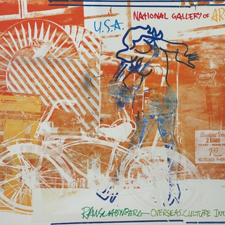 Robert Rauschenberg, Bicycle, National Gallery