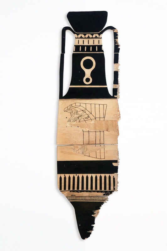 Climbing the quarter amphora skateboard