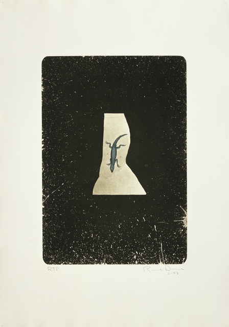 Ronald Davis - Samson&#x27;s Lizard, Print