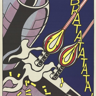 Roy Lichtenstein, The Enemy Would Have Been Warned (Panel 2)
