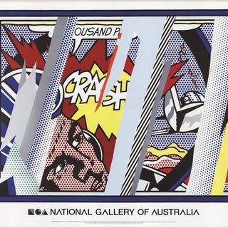 Roy Lichtenstein, Reflections on Crash