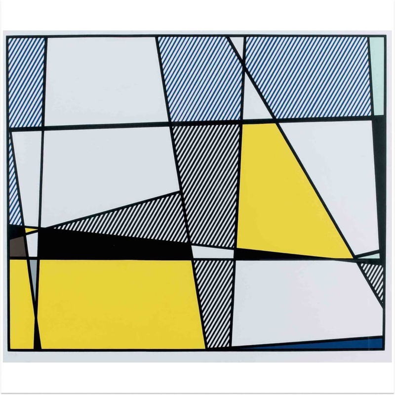 view:78012 - Roy Lichtenstein, Cow Going Abstract - 