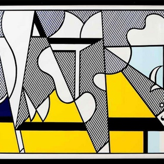 Roy Lichtenstein, Cow Going Abstract