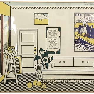 Roy Lichtenstein, Artist's Studio, Look Mickey