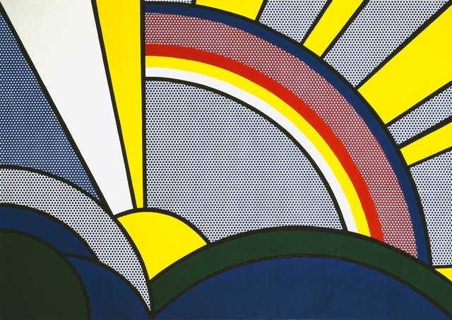 Roy Lichtenstein - Modern Sun Rays #:105196, Print