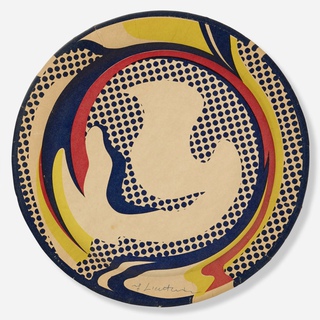 Roy Lichtenstein, Paper plate (Corlett/Fine 2002, no. III.45)