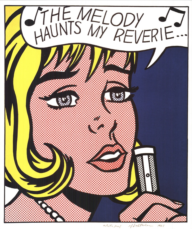 view:87633 - Roy Lichtenstein, Melody Haunts My Reverie - 