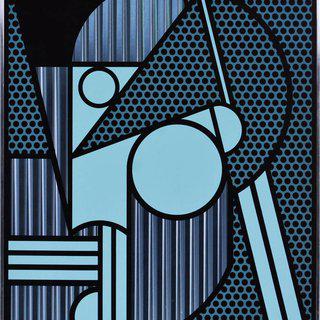 Roy Lichtenstein, Modern Head #4 from Modern Head Series