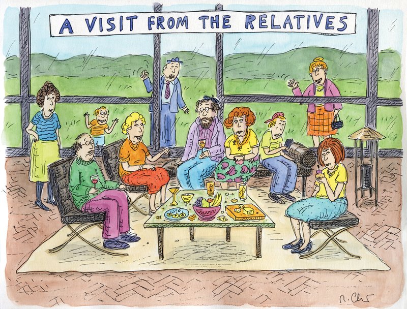 by roz_chast - A Visit From the Relatives