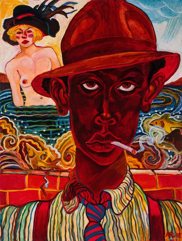 view:75161 - RUSH ARTS 25TH ANNIVERSARY PRINT PORTFOLIO, RUSH ARTS 25TH ANNIVERSARY PRINT PORTFOLIO - Arvie Smith, Take Me to the Water, 2022