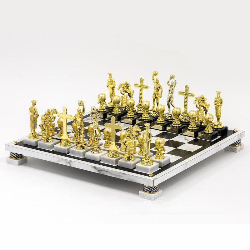 Contemporary Modern Chess Set - ChessBaron Chess Sets USA - Call