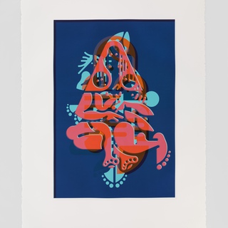 Ryan McGinness, Mother & Child (Monoprint #17)