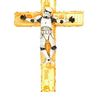 The Long Suffering Trooper (Gold) art for sale
