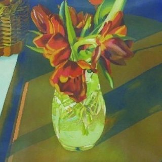 Tulips art for sale
