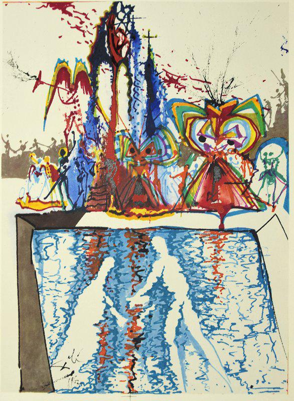 Salvador Dalí - Act IV, Scene III - From “Romeo and Juliet” for Sale ...