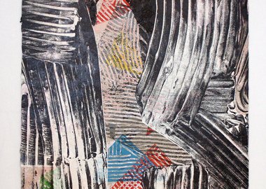 work by Sam Gilliam - Dogon IV #:66574