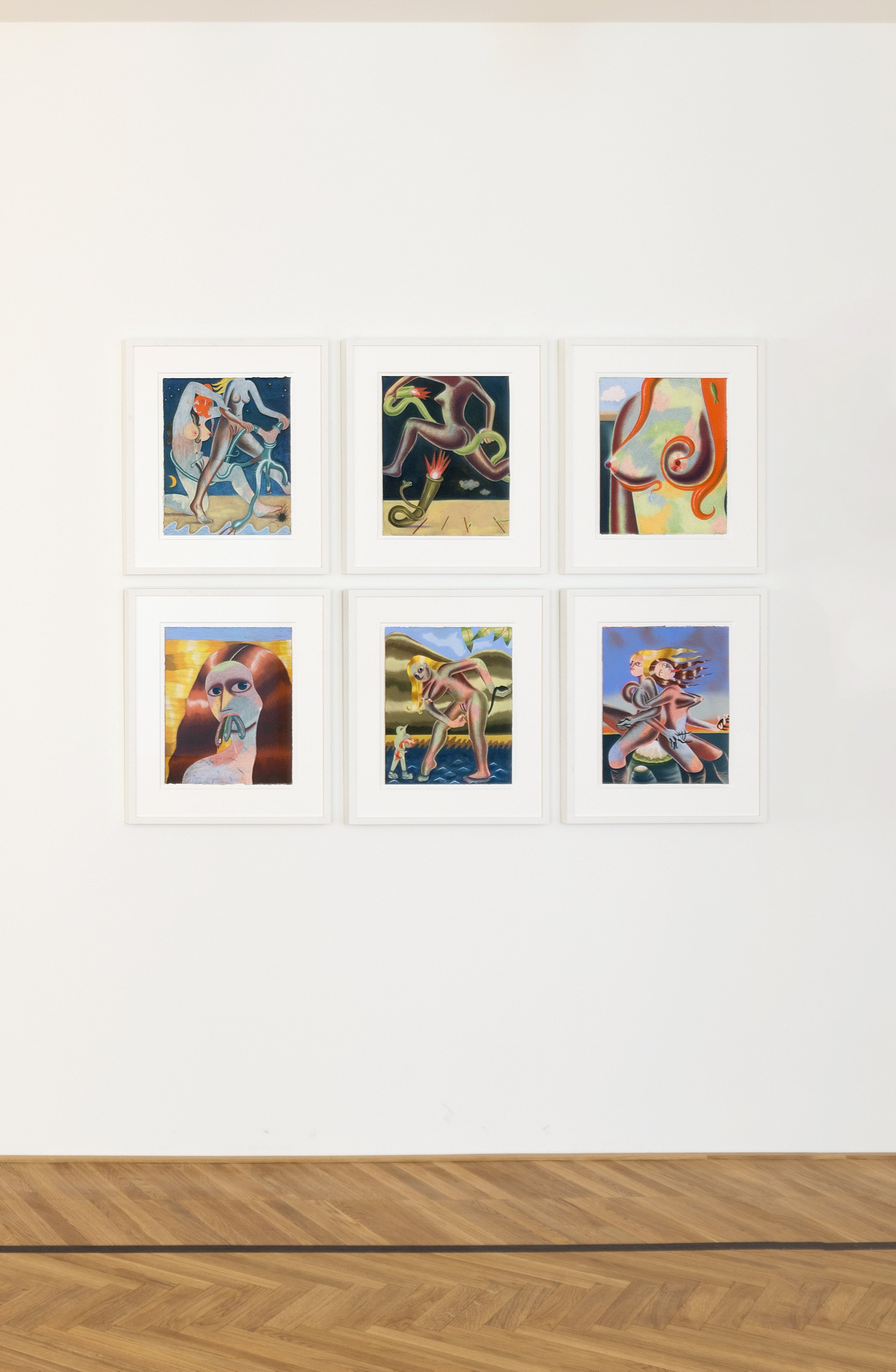 Sara Anstis - Girl and three snakes (from By the Sea series) for Sale ...