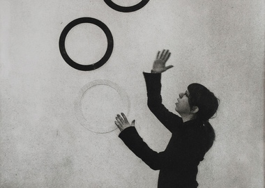 work by Sara Greenberger Rafferty - Disappearing Act Screen Test #:6999