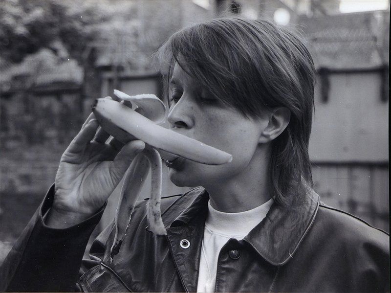 by sarah_lucas - Eating A Banana (Revisited)