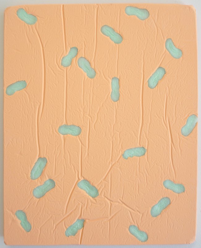 exhibition - Packing Peanuts Fragment (orange)