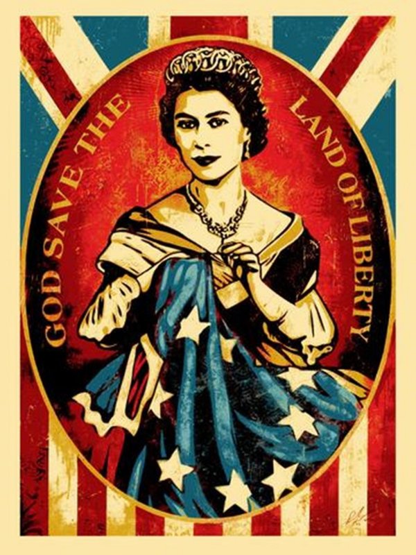 Shepard Fairey God Save The Queen For Sale Artspace 
