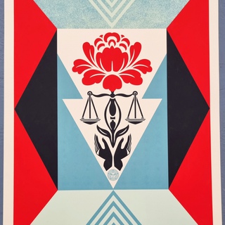 Cultivate Justice (Blue) art for sale