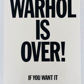Simon Thompson, Warhol Is Over (White)