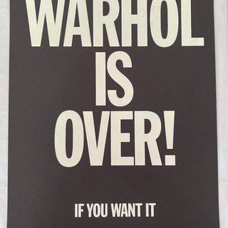 Simon Thompson, Warhol Is Over (Black)