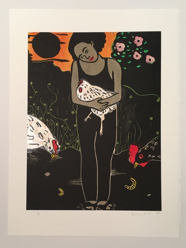 view:34916 - Sophy Naess, Chicken Madonna in Summer I - 