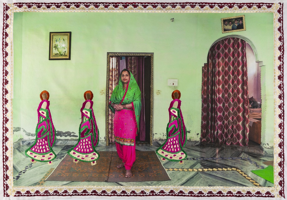 Spandita Malik - PARWEEN DEVI, Mixed Media