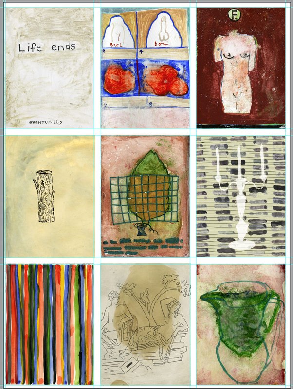 view:15507 - Squeak Carnwath (with John Yau), One Hundred Poems - 