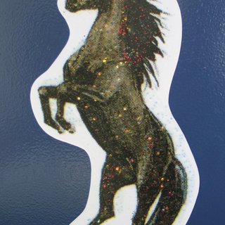 Untitled (Stallion Sticker) art for sale