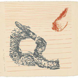 Susan Rothenberg, Snake with Foot