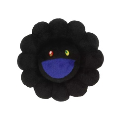 Takashi Murakami - Flower Cushion (Black) - 30cm for Sale | Artspace