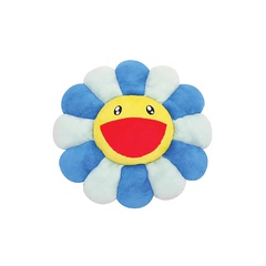 Takashi Murakami - Flower Cushion (Blue) - 30cm for Sale | Artspace