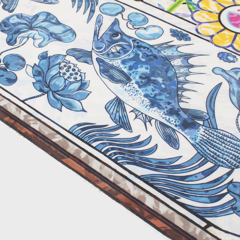 view:89017 - Takashi Murakami, Murakami Flowers in a Qinghua Vase - 