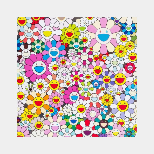 Takashi Murakami - Flower Smile, Print