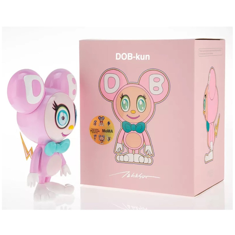 view:89320 - Takashi Murakami, DOB-kun Paulownia Box Edition (Light Pink) - 
