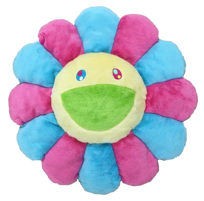 real takashi murakami flower pillow