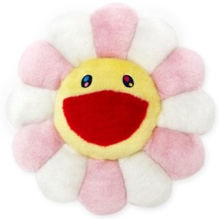 takashi murakami flower pillow pink