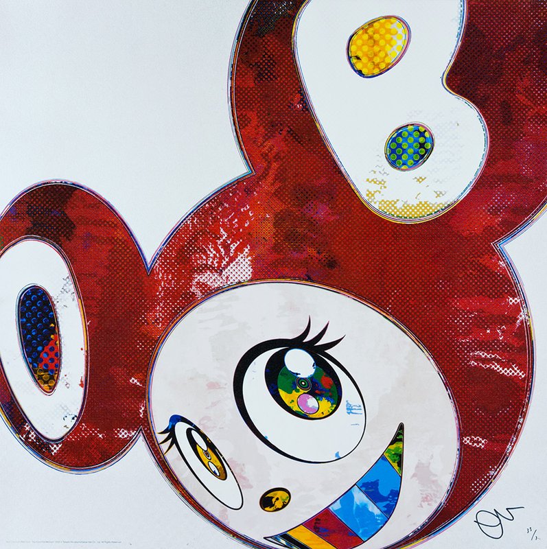Takashi Murakami And Then X 6 Red Dots The Superflat Method For Sale Artspace